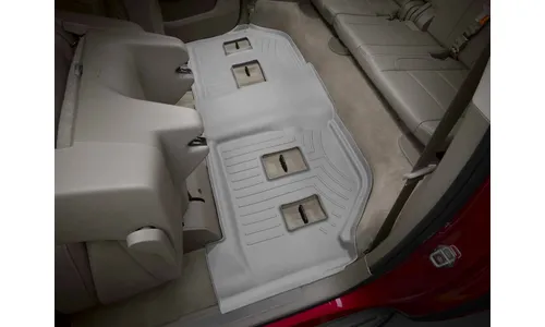 Ковры салона Floorliners HP, 3 ряд Cadillac Escalade ESV 2015-2020, серый, Weathertech — фото 1