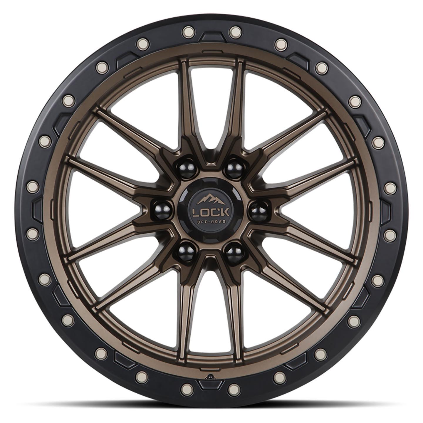 Диск колесный R20x9 Off-Road Krawler Матовый Бронза Lock Off-Road — фото 1