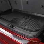 Всепогодный коврик в багажник, хэтчбек, для Chevrolet Sonic II, Bowtie, черный, GM — фото 1