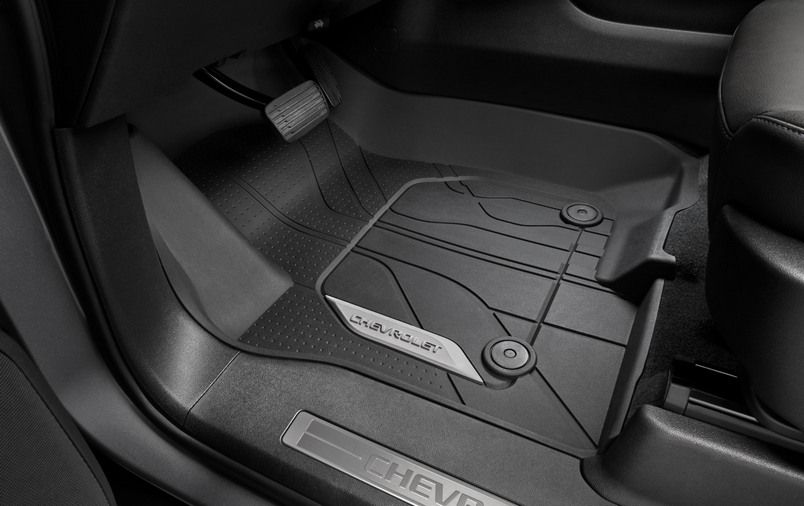 Комплект всепогодных ковриков салона и багажника, с креслами 2-го ряда, для Chevrolet Tahoe V, GM — фото 2