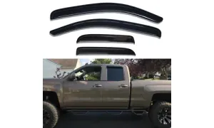 Silverado GMC Sierra 1500 2500HD 3500HD Дефлекторы боковых окон — фото 1