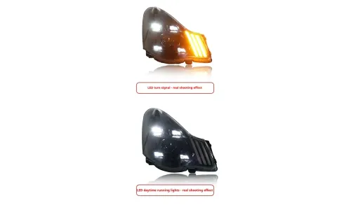 Фары передние LED с ходовыми огнями для Nissan Sylphy/Sentra (2006-2019), комплект, комплект, FT Carlight Carlight — фото 6