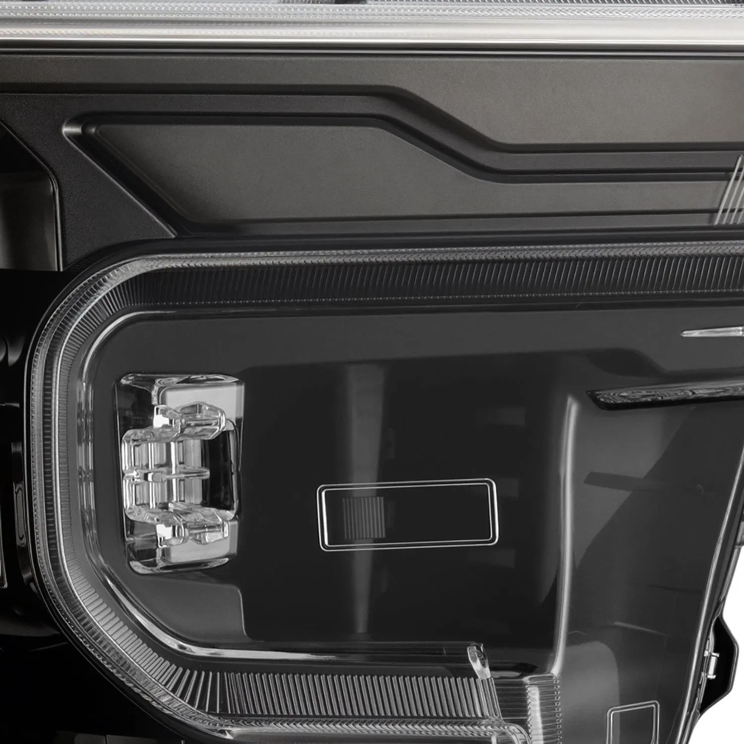 Фары проекторные светодиодные Black LUXX для Ford Ranger 2024–2026, AlphaRex — фото 3
