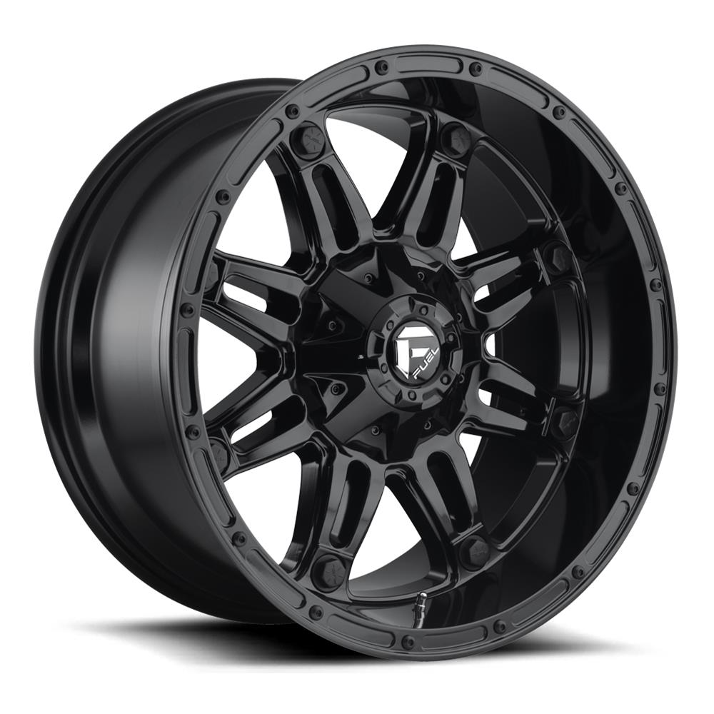 Диск колесный R18x9 Hostage D625 Глянцевый Черный Fuel Off-Road — фото 1