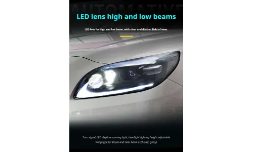Фары передние LED с ходовыми огнями для Chevrolet Malibu (2012-2014), комплект, комплект, FT Carlight Carlight — фото 3