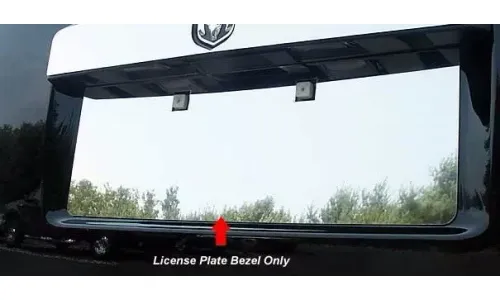DODGE NITRO 2007-2011 ХРОМИРОВАННАЯ ОТДЕЛКА НОМЕРНОГО ЗНАКА ИЗ НЕРЖАВЕЮЩЕЙ СТАЛИ — фото 1
