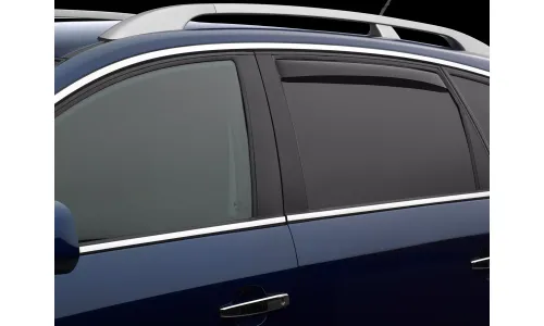 Дефлекторы боковых окон WeatherTech для VW Golf R 2015-2019 годов выпуска - темный оттенок, 81721 — фото 1
