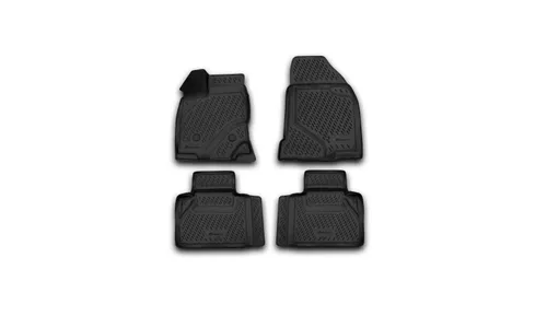 Коврики 3D в салон FORD Edge, 2013- 4 шт. (полиуретан) / Форд Эдж — фото 1