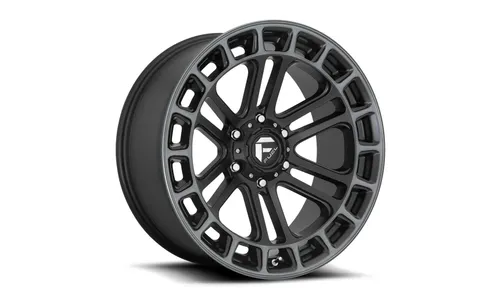 Диск колесный R20x9 Heater D720 Матовый Черный Fuel Off-Road — фото 1