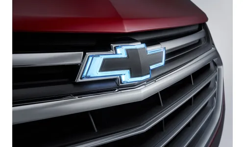 Комплект эмблем Bowtie для Chevrolet Equinox III (2019–2021), черные, GM — фото 1