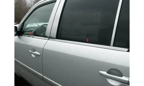 Накладки на молдинги окон из нержавеющей стали 4 шт для Honda Pilot 2009-2015 | WS29260 — фото 1