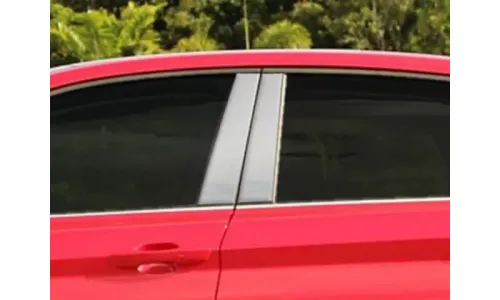 Накладки на стойки дверей 4шт. для Vw Jetta седан 2018-2020 — фото 1