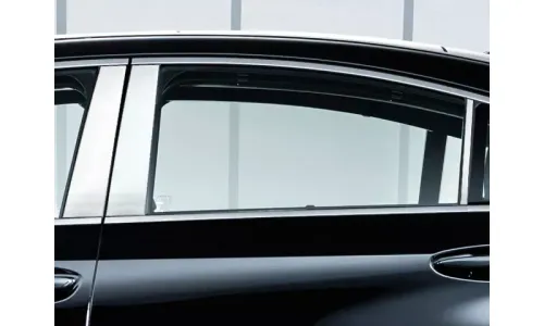 Накладки на стойки дверей из нержавеющей стали 6 шт для Lexus ES350 2019-2021 QAA | PP19107 — фото 1
