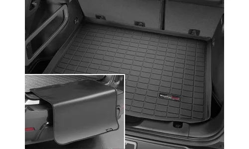 Ковер багажника, за 2 рядом Cadillac Escalade 2021-, черный, Weathertech — фото 1