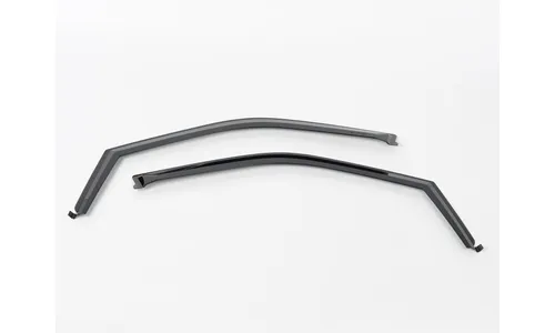 PUTCO SMOKE IN-CHANNEL SIDE WINDOW DEFLECTORS, FRONT ONLY 2-PIECE SET FOR SUPER CAB — фото 2