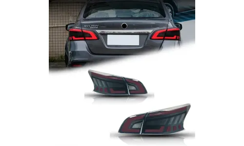 Задние LED-фонари динамический поворотник для Nissan Sylphy (2012-2024), комплект, комплект, FT Carlight Carlight — фото 1