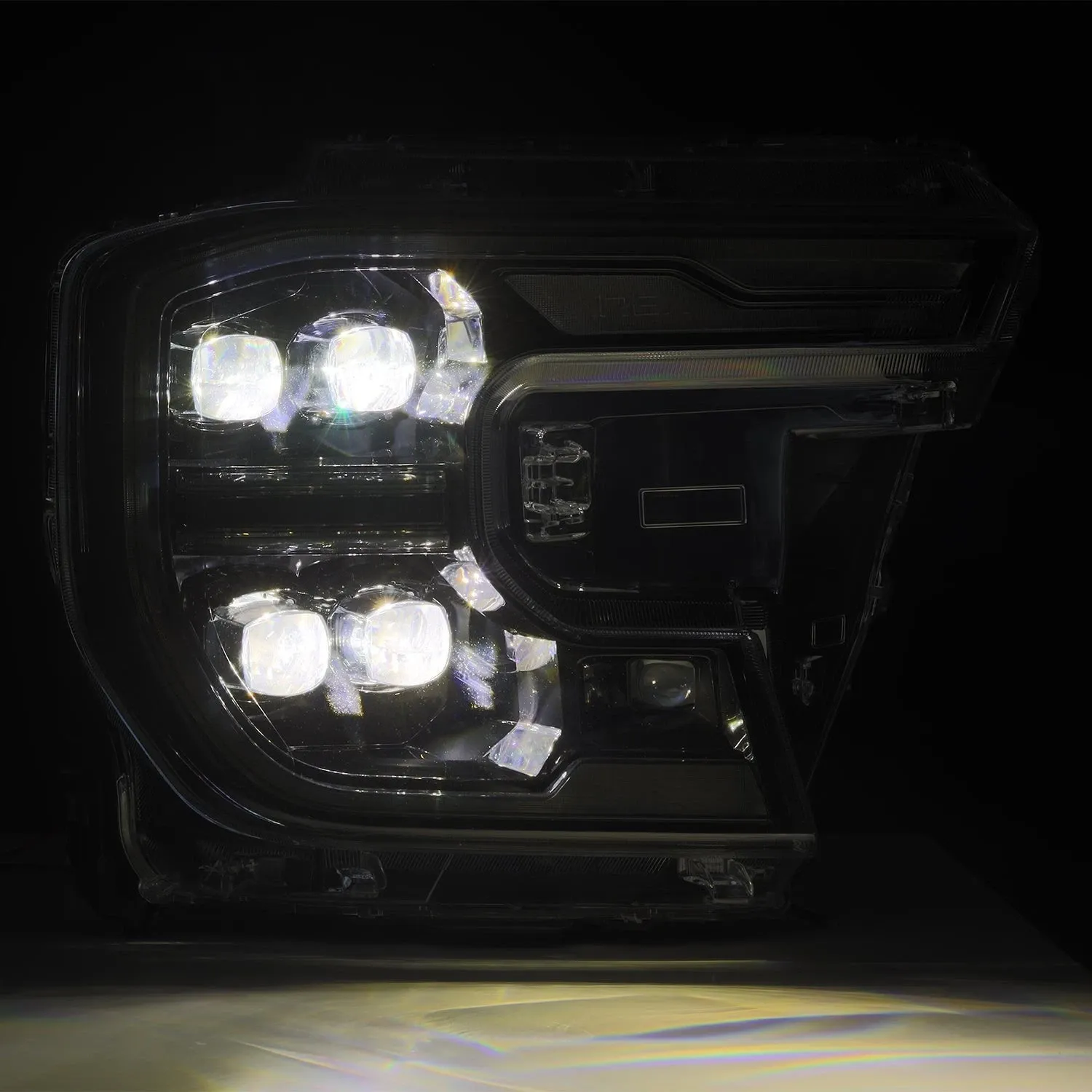 Фары проекторные светодиодные Alpha-Black NOVA для Ford Ranger 2024–2026, AlphaRex — фото 6