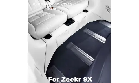 Кожаный защитный коврик Zeekr 9X под сиденья третьего ряда — фото 2