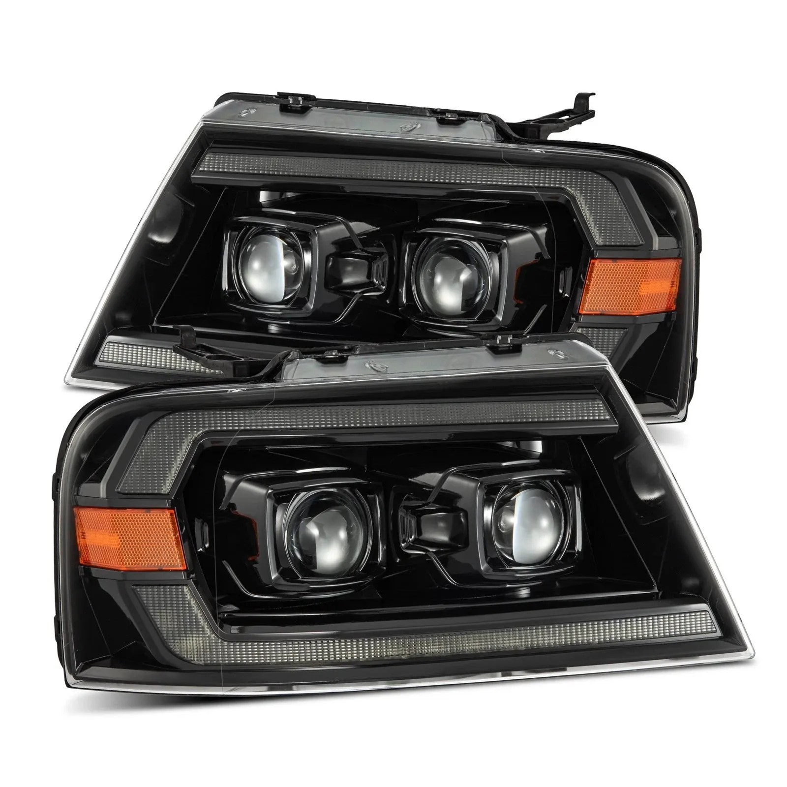 Фары светодиодные Alpha-Black LUXX для Ford F-150 / Mark LT 2004–2008, AlphaRex — фото 2
