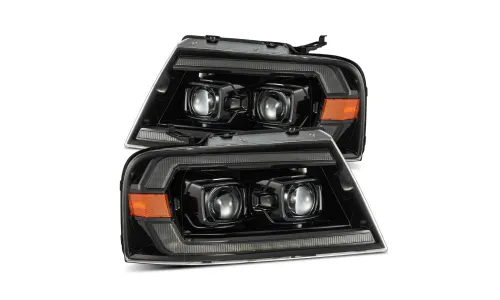 Фары светодиодные Alpha-Black LUXX для Ford F-150 / Mark LT 2004–2008, AlphaRex — фото 2