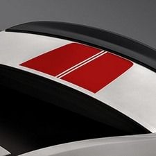 Наклейки на крышку багажника красного цвета для Chevrolet SS, красные, GM — фото 1