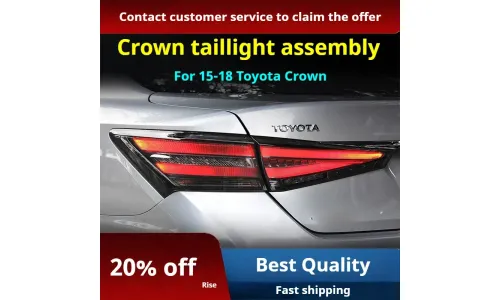 Задние LED-фонари динамический поворотник для Toyota Crown (2015-2018), комплект, комплект, FT Carlight Carlight — фото 2