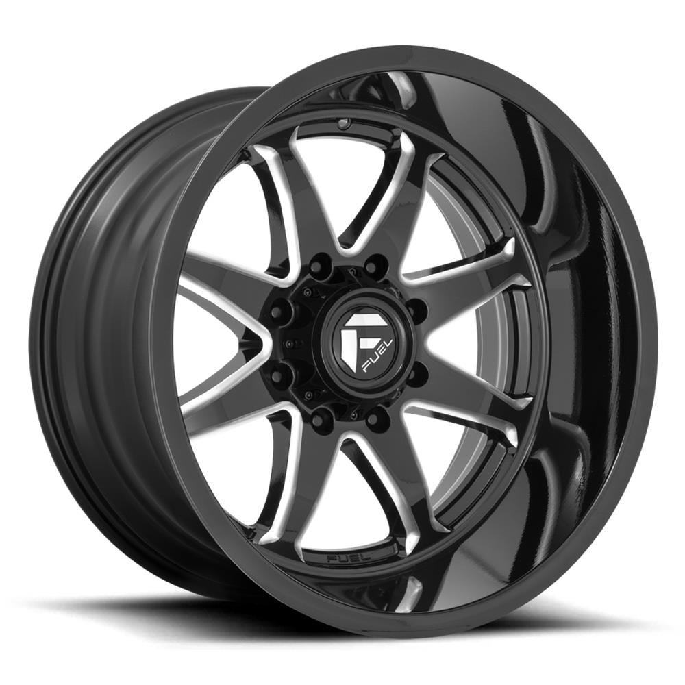 Диск колесный R20x9 Hammer D749 Глянцевый Черный Fuel Off-Road — фото 1
