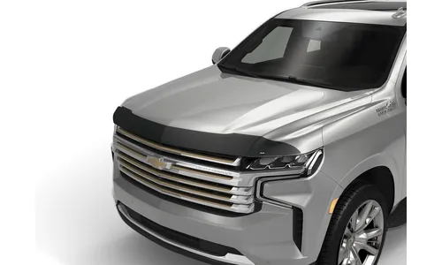 Дефлектор капота AVS для 2021-2023 Chevrolet Suburban,
матовый черный — фото 1