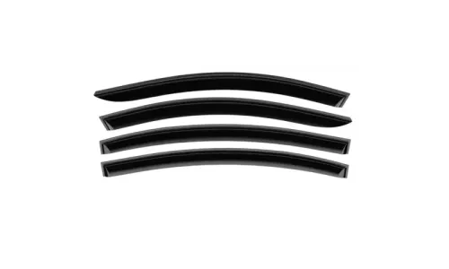Дефлекторы боковых окон 2015-2019 Subaru Outback, накладные, GoodYear — фото 1