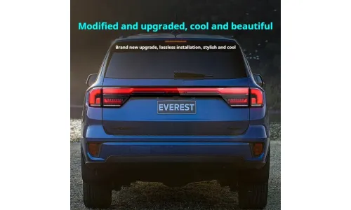 Задние LED-фонари динамический поворотник сквозные для Ford Everest (2022-2023), комплект, комплект, FT Carlight Carlight — фото 5