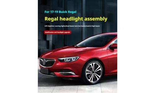 Фары передние LED с ходовыми огнями для Opel Buick Regal (2017-2019), комплект, комплект, FT Carlight Carlight — фото 5