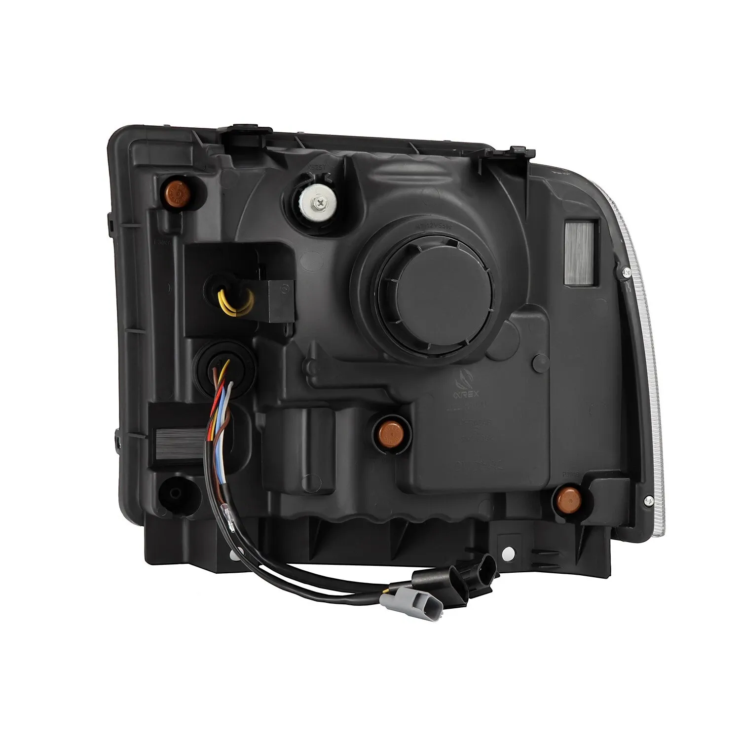Фары проекторные Alpha-Black Nova для Ford F-250/350/450 2005–2007, AlphaRex — фото 6