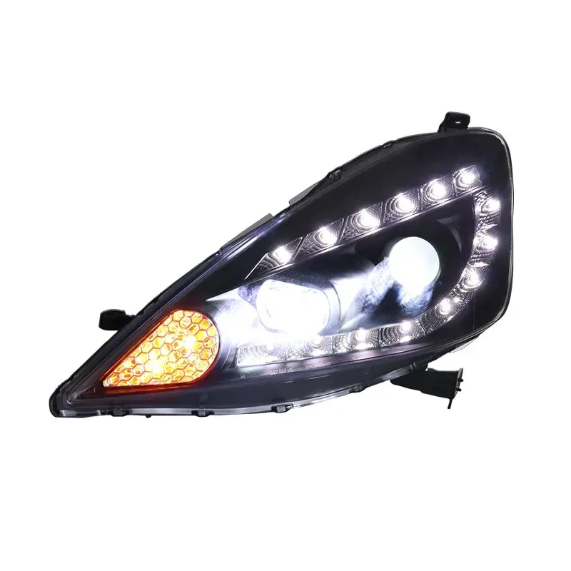 Фары передние LED с ходовыми огнями для Honda Fit Jazz (2008-2010), комплект, комплект, FT Carlight Carlight — фото 6
