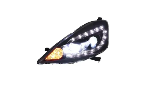 Фары передние LED с ходовыми огнями для Honda Fit Jazz (2008-2010), комплект, комплект, FT Carlight Carlight — фото 6