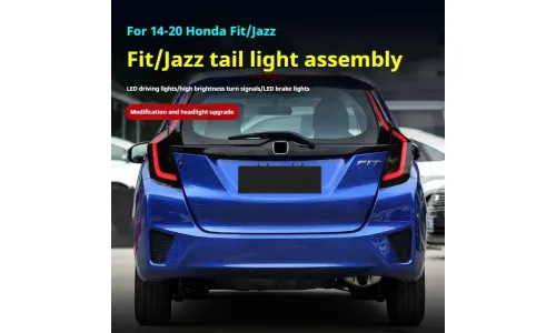 Задние LED-фонари динамический поворотник для Honda Fit GK5 (2014-2020), комплект, комплект, FT Carlight Carlight — фото 5
