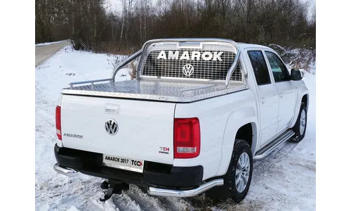 Защита кузова и заднего стекла 75х42 мм (на крышку) VWAMAR17-18 — фото 1