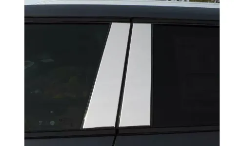 Накладки стоек дверей из нержавеющей стали 4 шт отделка двери QAA для Chevy Blazer 2019-2021 — фото 1