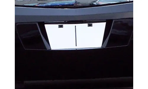 ОТДЕЛКИ НОМЕРНОГО ЗНАКА SATURN AURA 2007-2009 ИЗ НЕРЖАВЕЮЩЕЙ СТАЛИ ХРОМ — фото 1