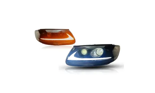 Фары передние LED с ходовыми огнями для Hyundai Santa Fe (2006-2012), комплект, комплект, FT Carlight Carlight — фото 6