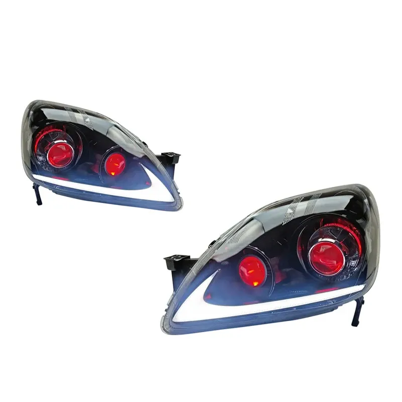 Фары передние LED с ходовыми огнями для Honda CR-V (2005-2006), комплект, комплект, FT Carlight Carlight — фото 6