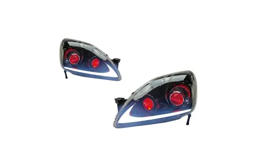 Фары передние LED с ходовыми огнями для Honda CR-V (2005-2006), комплект, комплект, FT Carlight Carlight — фото 6