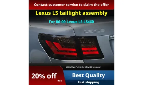 Задние LED-фонари динамический поворотник для Lexus LS460/LS600 (2006-2009), комплект, комплект, FT Carlight Carlight — фото 2