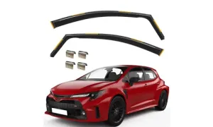 Вставные дефлекторы боковых окон боковых окон 2020-2023 Toyota Corolla — фото 1