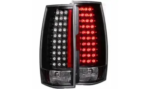 GMC Yukon XL 1500 2000-2014 задние фонари LED, цвет черный G4, коплект, ANZO USA — фото 1