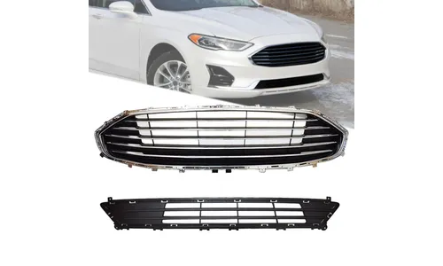Бампер передней решетки для 2019 2020 Ford Mondeo верхний нижний хромированный заводской — фото 1