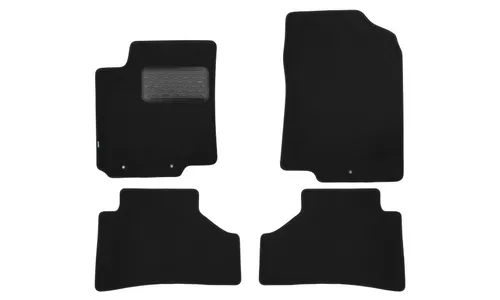 Коврики в салон Klever Premium KIA Rio 2011-2015, 2015-2017, хэтчбек, седан, 4 шт. (текстиль) / Киа Рио — фото 1