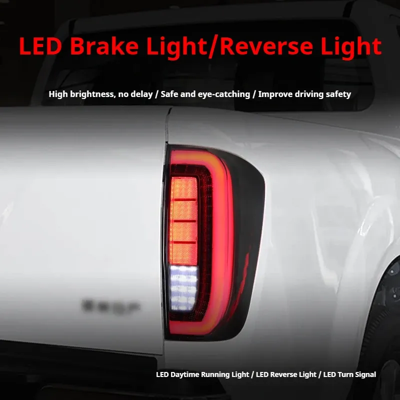 Задние LED-фонари динамический поворотник для Nissan Navara NP300 (2014-2024), комплект, комплект, FT Carlight Carlight — фото 4