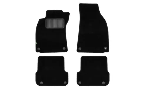 Коврики в салон Klever Standard AUDI A4 8E АКПП 2004-2009, седан, универсал, 4 шт. (текстиль) / Ауди А4 — фото 1