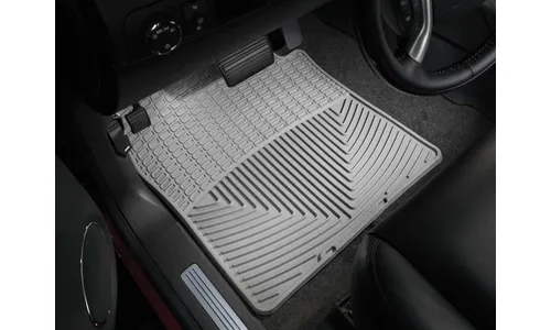 Ковры салона резиновые, 1 ряд Cadillac Escalade 2007-2014, серый, Weathertech — фото 1