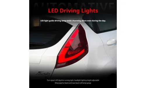 Задние LED-фонари динамический поворотник для Ford Fiesta MK7 (2009-2015), комплект, комплект, FT Carlight Carlight — фото 3